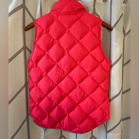 J. Crew Pink Quilted Vest - Picture 3 of 4